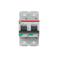 Siguranță separator fotovoltaice HCB ABB S802PV-SP50 800V DC 50A 2 poli