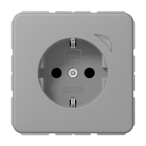 Jung BTCD1521SEGR ,Jung Home Schuko® Priză Energy 16 A/250 V ~ cu protecție îmbunătățită de contact