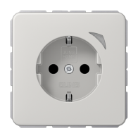 Jung BTCD1521SELG ,Jung Home Schuko® Priză Energy 16 A/250 V ~ cu protecție îmbunătățită de contact