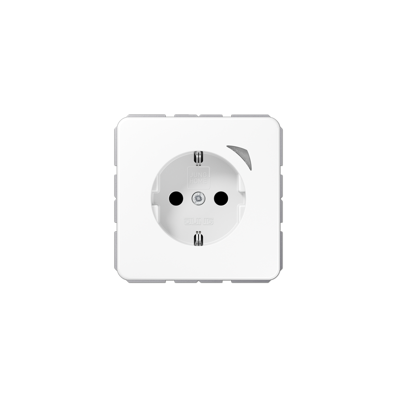 Jung BTCD1521SWW ,Jung Home Schuko® Priză 16 A/250 V ~ cu o protecție îmbunătățită de contact