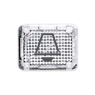 Jung 33KLARK ,Inserți cu clopot simbol, translucid