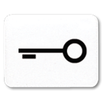 Jung 33TWW ,Simboluri pentru CD 500, WG 600, AP 600