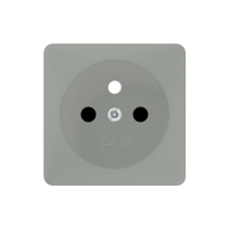 Jung 5121FBFKISGPL-1 ,Placa centrală 50x50 pentru soclu franceză/belgiană, cu protecție îmbunătățită