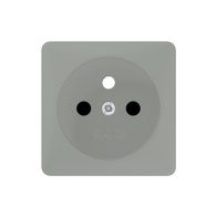 Jung 5121FBFKISGPL-1 ,Placa centrală 50x50 pentru soclu franceză/belgiană, cu protecție îmbunătățită