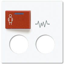 Jung A071AWW ,Placă centrală pentru Ackermann, Tipuri 73075 D și 73075 B