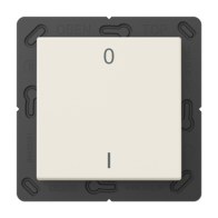 Jung ENOA590-01 ,Intreruptor Smart-Home Radio , EnOcean, 2 canale