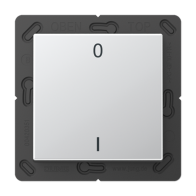 Jung ENOA590-01AL ,Intreruptor Smart-Home Radio , EnOcean, 2 canale