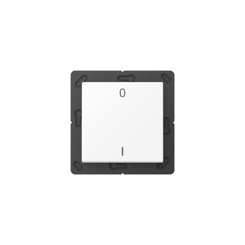 Jung ENOA590-01WWM ,Intreruptor Smart-Home Radio , EnOcean, 2 canale