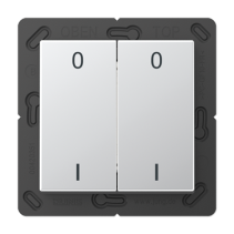 Jung ENOA595-01AL ,Intreruptor Smart-Home Radio , EnOcean, 4 canale