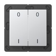 Jung ENOA595-01AL ,Intreruptor Smart-Home Radio , EnOcean, 4 canale