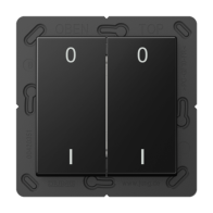 Jung ENOA595-01SWM ,Intreruptor Smart-Home Radio , EnOcean, 4 canale