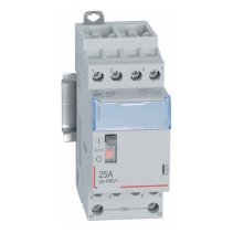 Contactor EGUtec REG , 4 NO 25A , cu control manual