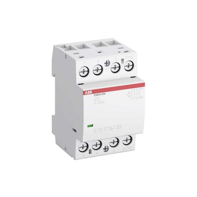 Contactor ABB 4NO  4-polig  40A IP20 AC/DC