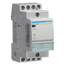 Contactor Hager 4NO  4-polig  25A IP20 AC/DC fara zgomot