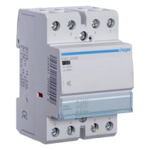 Contactor Hager 4NO  4-polig  40A IP20 AC/DC fara zgomot
