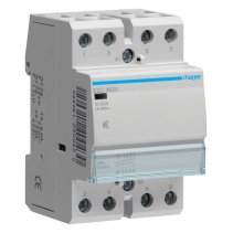 Contactor Hager 4NO  4-polig 63A IP20 AC/DC fara zgomot