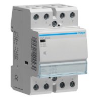 Contactor Hager 4NO  4-polig 63A IP20 AC/DC fara zgomot