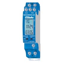 S2U12DDX-UC Comutator de timp 16A / 250V AC 2 canale 1 + 1S 1TE cu Afișaj