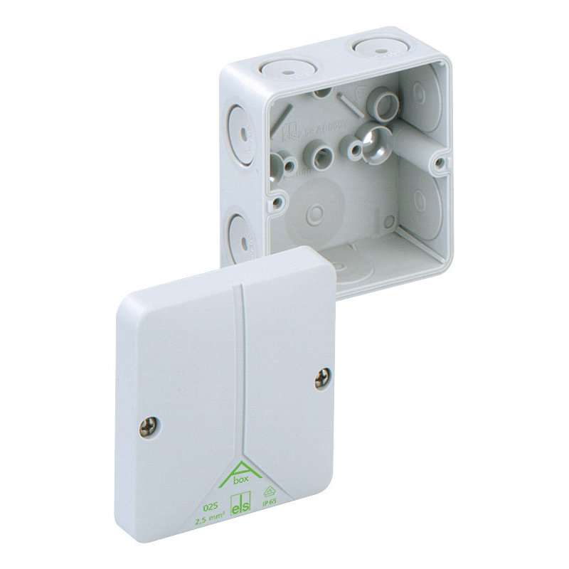 Cutie de joncțiune SLS  Abox040-L IP65  93x93x38 mm