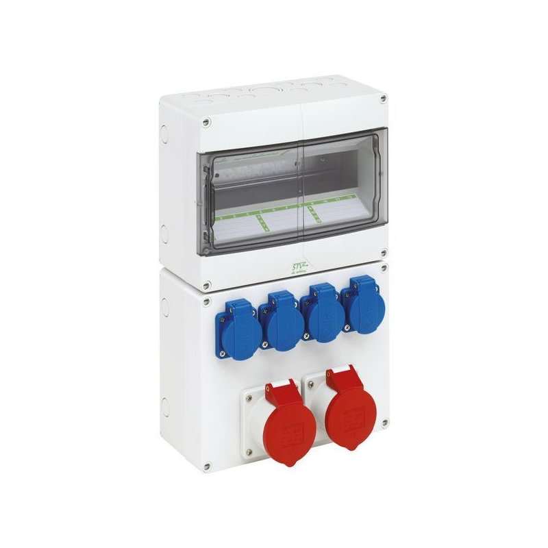 Spelsberg STV 1224-S16 ,Combinații de prize