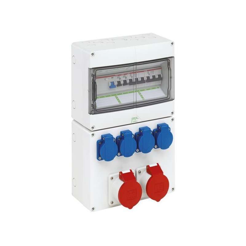 Spelsberg STV 1224-K16 ,Combinații de prize