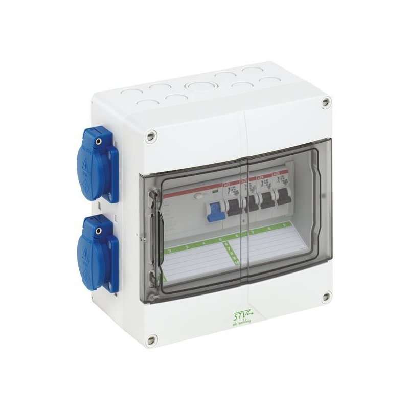 Spelsberg STV 904-K ,Combinații de prize