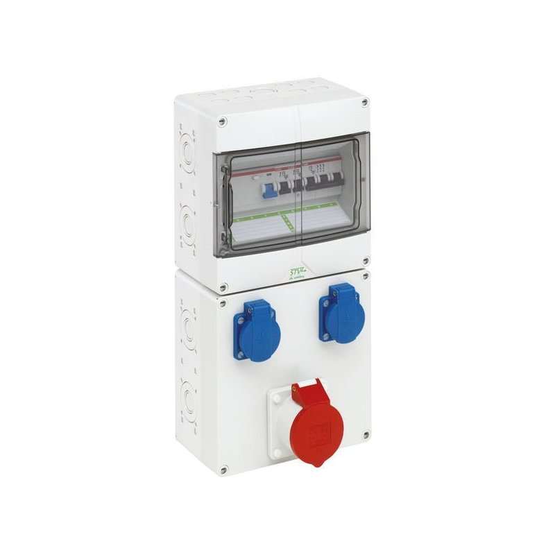 Spelsberg STV 912-K ,Combinații de prize