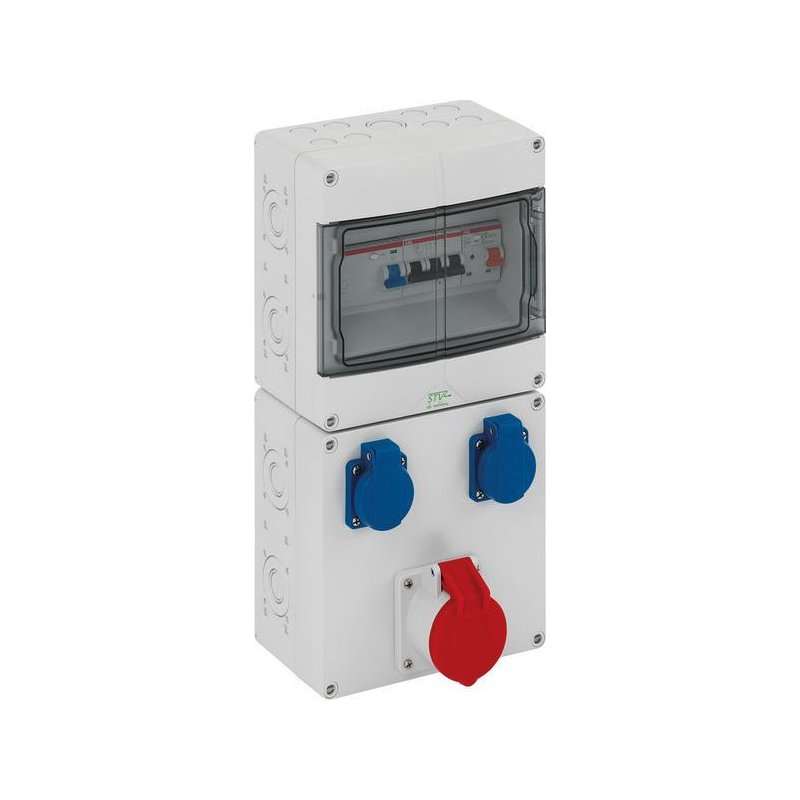 Spelsberg STV 912-AFDD ,Combinații de prize