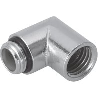 Kaiser 5629 ,Vinclu 90° din alamă cu filet interior/exterior , filet de legătură Pg29 / Pg29 ,