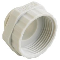 Kaiser 3755.07.17 ,Adaptor din plastic Pg 7 - M16x1.5 ,gri deschis RAL 7035 ,Prelungire