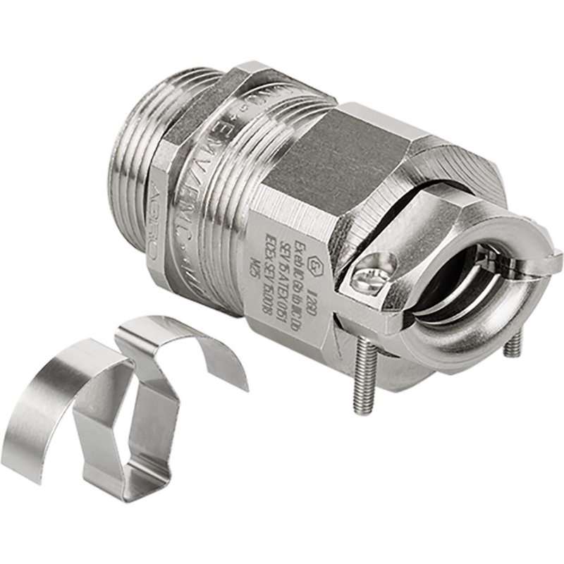 Kaiser EX1803.83.63 ,Ex Progress EMV easyCONNECT din alamă KB M63 ,Ex e II Cablu Ø 40.0-52.0 mm zone ATEX