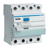 Int. Diferențial Hager 40A tip A 4 poli 30mA 400V