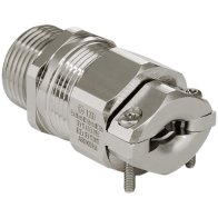 Kaiser EX1826.25.150 ,Presetupă Ex Compact din alamă KB M25x1.5 ,Ex d IIC / Ex e II Cablu Ø 7.5-15.0 mm , cu Bacuri de fixare