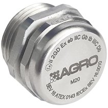 Kaiser EX2450.17.34 ,Element de compensare pres. Membrane M16x1.5 ,Ex e II din alamă nichelat ,