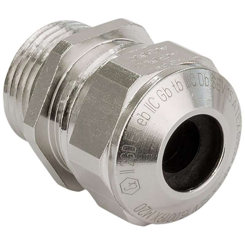 Kaiser EX1100.29.230 ,Presetupă Progress din alamă Pg29 ,Ex e II Cablu Ø 19.0-23.0 mm ,filet de prindere lung