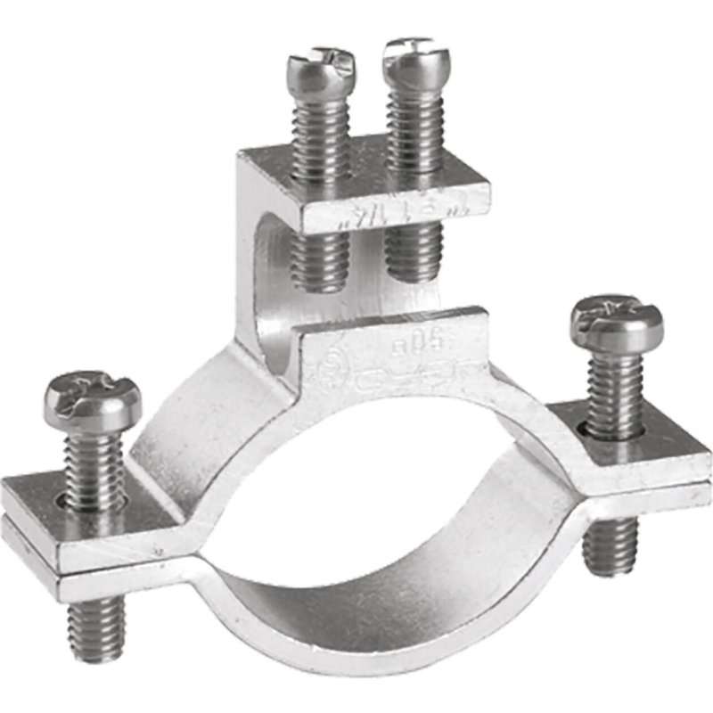 Kaiser 9610 ,Bridă împământare 1 - 1¼'' (33.5-41.9mm) ,4 - 50 mm² conduc.-fir ø 8 mm ,