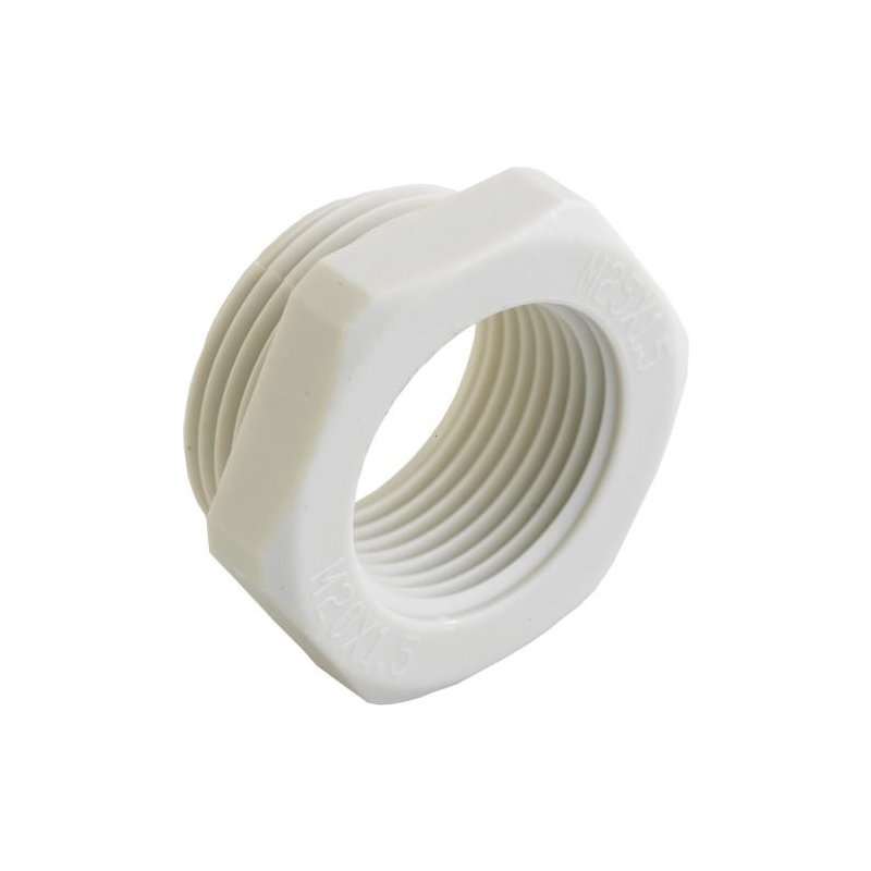 Kaiser 3455.63.50 ,Reducție din plastic M63x1.5 - M50x1.5 ,gri deschis RAL 7035 ,