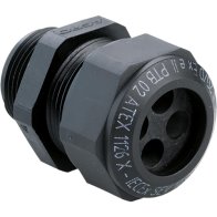 Kaiser EX1540.25.4.070 ,Presetupă Progress din plastic GFK M25x1.5 ,Neagră Exe II Multi Cablu 4x Ø5.5-7.0mm ,