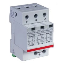 Descărcător cu 3 poli tip 2 (C) pentru 23 275 V AC