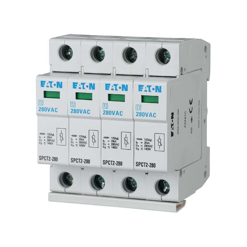 Descărcător de supratensiune EATON, 4p, 280VAC, 4x20kA