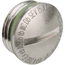 Kaiser EX8763.08 ,Dop înșurubabil din alamă M63x1.5 ,Ex e II, cu O-Ring FPM ,