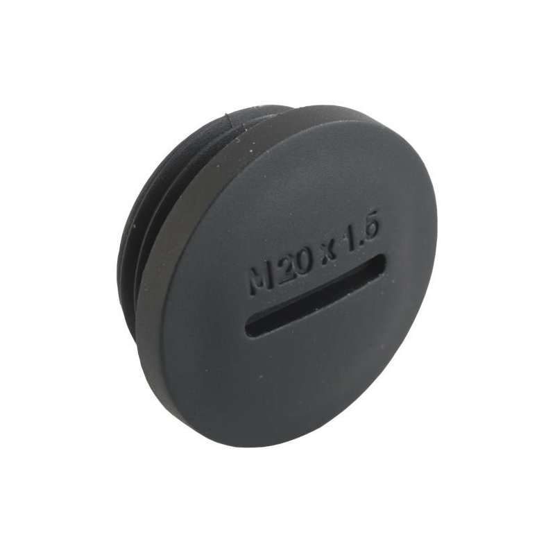 Kaiser 8845.25 ,Dop înșurubabil din plastic M25x1.5 ,Neagră RAL 9005 ,