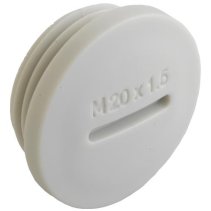 Kaiser 8855.32 ,Dop înșurubabil din plastic M32x1.5 ,gri deschis RAL 7035 ,