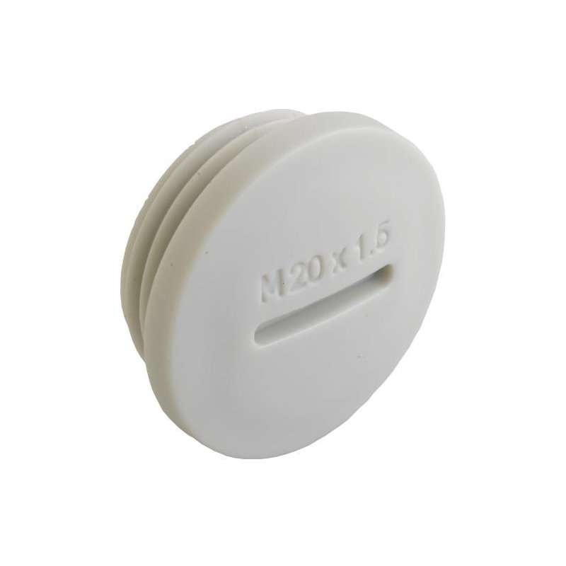 Kaiser 8855.40 ,Dop înșurubabil din plastic M40x1.5 ,gri deschis RAL 7035 ,