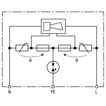 Dispozitiv de protecție la supratensiune DEHNflex M tip 3