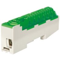 Borna de conexiuni multiple  15T  PE Verde