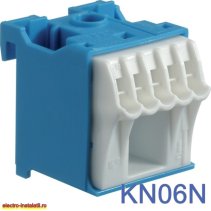 Hager QC KN06N - Bara Nul  1x 25mm² + 5 x 4 mm²