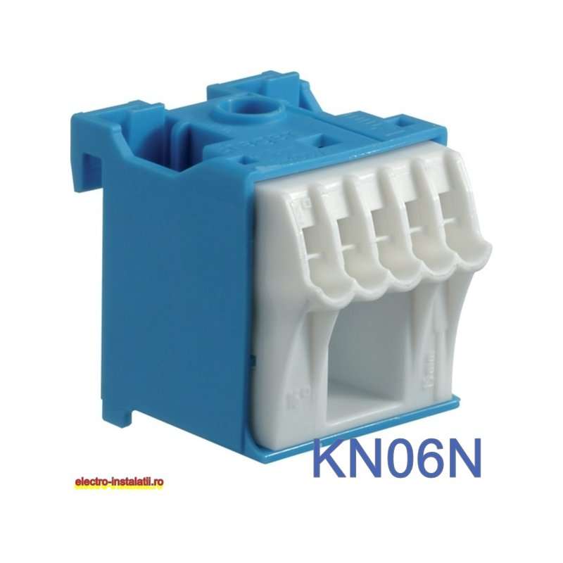 Hager QC KN06N - Bara Nul  1x 25mm² + 5 x 4 mm²