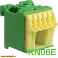 Hager QC KN06E - Bara PE  1x 25mm² + 5 x 4 mm²