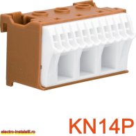 Hager QC KN14P - Bara L 3x 25mm² + 11x 4 mm²